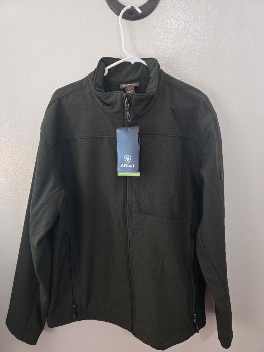: NWT Ariat Vernon 2.0 Softshell Jacket Brine Olive Heather Men's L